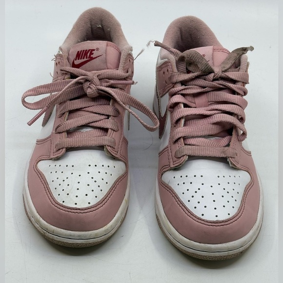 Nike Low Dunk Pink Velvet Sneakers kids 3.5 Y - Picture 2 of 8